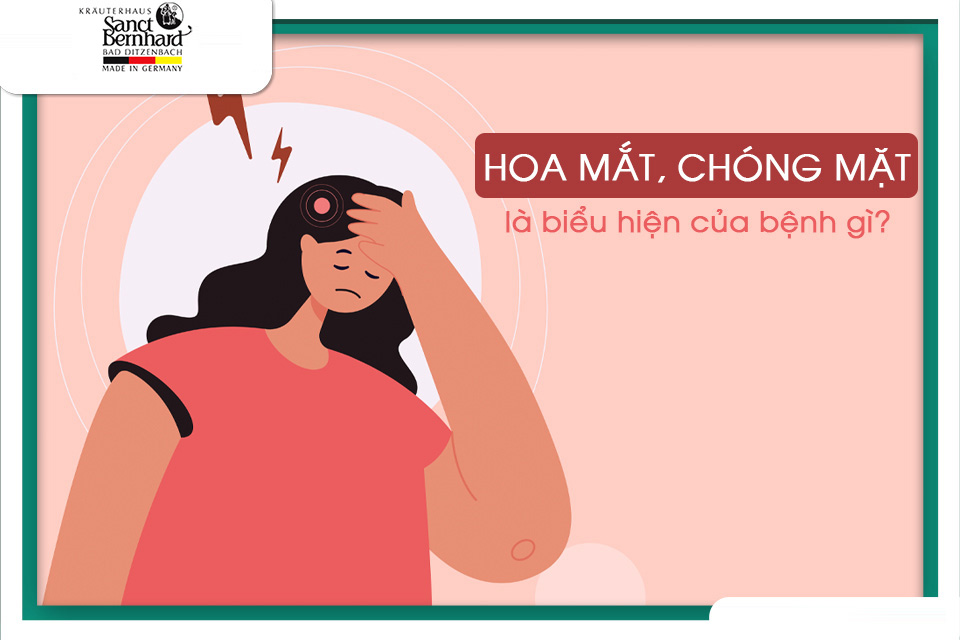 HOA MẮT, CHÓNG MẶT LÀ BIỂU HIỆN CỦA BỆNH GÌ?